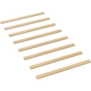 CC KITS Bed Slats for Twin, Full, Queen & King Sizes - Bed Slat Under Mattress Support - Bunkie Board - Box Spring & Mattress Platform Foundation Replacement - Set of 8 Slats (Twin - 39")