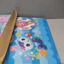 Gabby's Doll House Girls Folding Table & Chairs Set for Kids and Toddlers 36 Months Up To 7 years, Includes: 1 Table (36"L x 24"W x 20"H), 2 Chairs (13"L x 13.5"W x 21"H) Weight Limit: 70 lb