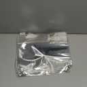 Lincia 24 Pack Clear Pencil Pouch for 3 Ring Binder Pencil Case with Zipper 3 Ring Binder Pocket Insert Bag 10 x 7'' Visible Cash Envelope with Re-enforced Grommet for Office (Clear)