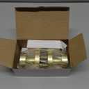 Goldenwarm Gold Door Knobs Interior, Zinc Alloy Round Ball Brushed Gold Privacy Door Knobs for Bedroom, Bathroom, Modern Heavy Duty Interior Doorknobs - 6 Pack