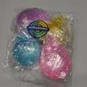 Jellyfish Squishy - 4 PCS Glitter Squeeze Jelly Fish Squishies Design 2026 Upgraded Sugar Pink Blue Yellow Purple for Adults & Teens Ultra Soft Stuff