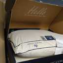 Pacific Coast Goose Feather and Down Pillows, with 100% Organic Cotton Cover, Standard Size Set of 2, Gusseted Design for Sleeping, Hotel Collection, Firm Pillows for Side and Back Sleepers
