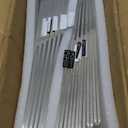 EHWINE 12 Pack 8.5 x 11 Acrylic Sign Holder Horizontal, Clear Plastic Signs Display Stand, Slanted Back Paper Holder Stand up Table Top Sign Holders Flyer Stand Frames for Office Business Store