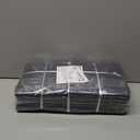 6 Pack Extra Heavy Duty Large Moving Bags with Strong Zipper & Comfortable Handles, Sturdy & Durable Clothes Storage Bags Totes Bins, Packing Moving Boxes for College Supplies, Gray