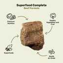 BADLANDS RANCH by Katherine Heigl  Superfood Complete Air-Dried Beef Dog Food  High Protein with Superfoods for Daily Wellness & Consistent Nutrition  64 oz (EXP 01/11/27)