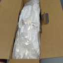 blunique Waffle Knit Throw Blanket, Luxury Cozy Chunky Knit Throw Blanket for Couch, 50 x 60 Inch Thick Ultra-Soft Feather Yarn Knitted Blanket for Sofa, Bed, Home Decor - Off White