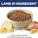 Hill's Science Diet Adult 1-6 Small & Mini Dry Dog Food, Lamb Meal & Brown Rice, 4.5 lb. Bag (EXP 02/28/27)