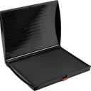 Large Premium Black Ink Stamp Pad - 5" by 7" - Quality Felt Pad