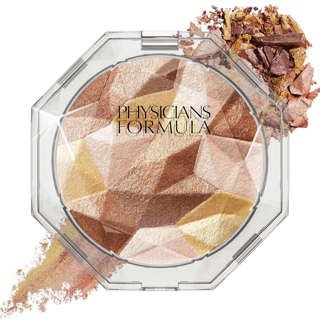 Physicians Formula Mineral Wear Diamond Dust, Vitamin E Mineral Weightless Powder and Serum Hybrid, Warm Radiant Finish, Vegan, Talc-Free, Cruelty-Free - Luminous Bronzer (0.2 Ounce (Pack of 1))