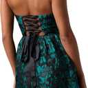 Lulus Womens Ayla Jacquard Mini Dress, Small
