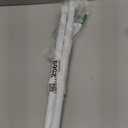 White Tension Curtain Rod for Windows 28 to 48 inch, Adjustable Expandable Pressure Spring Curtain Rod No Drilling, 7/8" Curtain Rod for Bedroom Doorway Closet Door