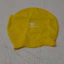 SERENDIPA Large Swim Cap for Braids and Dreadlocks, Adult Black Women Swimming Cap for Braids and Dreads Long Locs Hair (L-Large, Yellow)