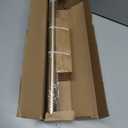 Modern Gold Curtain Rods for Windows 16 to 60 Inches Adjustable Length Heavy Duty 1" Diameter Brass Window Curtain Rod with Solid Metal Finials for Outdoor Farmhouse Bedroom Kitchen Living Room