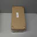 Generic White Gold Finish Marble 10"" Ceramic Flower Vase Home Decor Vase and Table Centerpieces Vase Octagon Modern Clean Minimalist, Noopy10525