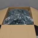 C9 LED Christmas Lights Outdoor with 100 Spring Clips, 65FT 100 LED C9 String Lights Waterproof Connectable Commercial Grade for Outside Roofline Patio House Garden Yard Christmas Decor, White 2 Pack