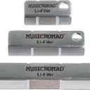 MusicNomad U-File Single Fret Leveler, 3-Pack MN813