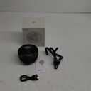 Gaiatop Baby Stroller Fan, 4000mAh Oscillating Mini Portable Fan with Light, 4 Speeds Battery Operated Small Handheld Desk Fan, 360° Rotate Flexible Tripod Clip On Fan for Car Seat Crib Travel Black