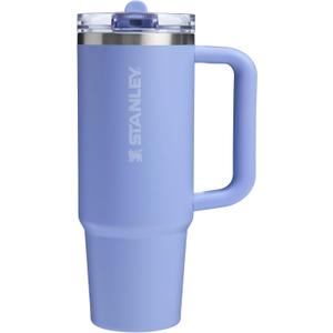 STANLEY Quencher ProTour Flip Straw Tumbler with Leakproof Lid | Built-In Straw & Handle | Cupholder Compatible for Travel | Insulated Stainless Steel Cup | BPA-Free (30 Ounces, Hydrangea)