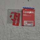 Superglide2 - New Controllable Speed Textured Surface Smoothest Mouse Feet/Glides Made with Ultra Strong Glass Smooth and Durable Sole for End Game Gear XM2-WE [RED]