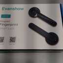 Fingerprint Door Lock Biometric Door Knob with Keypad Keyless Entry, Door Locks for Bedrooms, Home Hotel Office Apartment