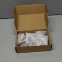 Alzassbg 10 Pack Matt Black and Gold Cabinet Knobs, 2 Inch(50mm) Cabinet Hardware T Bar Knurled Knobs for Cupboard and Drawers AL6087KGP-MB (2" Single Hole)