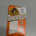 Gorilla Mounting Putty, Natural Tan Color, 84 Pre-Cut Squares (Pack of 3) - Non-Toxic Removable & Repositionable Wall Putty