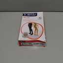 JOBST Relief Waist High Graduated Compression Stockings 20-30mmHg - Comfortable Unisex Design - Open Toe, Beige, Medium Petite