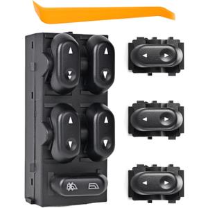 Master Window Switch with Passenger Window Switches Compatible with 2004-2008 Ford F150 2003-2006 Expedition 2003-2008 Crown Victoria, Lincoln Mark LT Mercury Grand Marquis and Marauder # 2L1Z14529AA