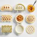 Party Potluck Hand Pie Molds, Dough Presser Pocket Pie Molds For Picnics, Barbecues(3-Pcs)