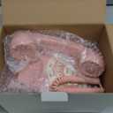 Retro Corded Landline Phone, TelPal Classic Vintage Old Fashion Telephone for Home & Office, Wired Home Phone Gift for Seniors (Pink)