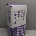 C CUSHION LAB Patented Pressure Relief Seat Cushion for Long Sitting Hours on Office/Home Chair, Car, Wheelchair - Extra-Dense Memory Foam for Hip, Tailbone, Coccyx, Sciatica - Light Grey (Gray)