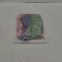 Ficerd 3 Pack Women's Short Sleeve Cotton T-Shirts V Neck Ribbed Slim Fit Tops Ladies' Casual Summer Basic Tee (Haze Blue, Light Pink, Matcha Green) Small