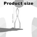 Dunzoom Radius Divider Tool - 24 Inch Insulation Tools Metalworking Drawing Woodworking Scribers Resharpenable and Replaced Points for Normal Sheet Metal Fabrication Layout Divider(2 Pcs)