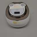 Ultrasonic Retainer Cleaner Machine, 48kHz Dental Cleaning Pod for Night Guards, Mouth Guards, Aligner, Braces, Toothbrush, Jewelry, Ultrasonic Dentures Cleaner with Digital Timer, 220ML, White