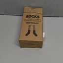 ANTSANG Baby Boys Grips Socks Kids Toddlers Infants Non Slip/Anti Skid Crew Cotton Socks (1-3T, Blue Striped(12 Pairs))