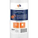 Aquaboon 4.5 x 20 Carbon Block Filter Cartridge Large - 5 Micron Whole House Water Filter Replacement Remove Chlorine Taste Odors Compatible with FC25B, EPM-20BB, CB-BB-20, 155783-43 (1 Pack)