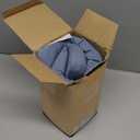 Vamorry Lumbar Pillow for Sleeping, Lumbar Support Pillow for Bed for Back Pain Relief, Memory Foam Lower Back Pillow for Bed, Back Support Pillow for Side & Back Sleepers, Washable Cover (Blue)