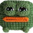 Yatchen Furry Case for AirPods Pro 3,Funny Cute 3D Cartoon Plush Kawaii Sausage Mouth Frog Fluffy Soft Warm for AirPods Pro 3rd Generation Case Carrying Charging Box with Keychain Protector