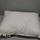 FOSSFLAKES Nordic Sleep, Bed Pillow Hypoallergenic Supportive with Down Alternate, Breathable and Machine Washable, Ideal for Side Sleepers (White Medium Low, King (U.S. Standard))
