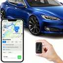 2025 New Model GPS Tracker for Vehicles, GPS Strong Magnetic Car Anti-Lost Tracker, No Subscription,GPS Tracker Locator Real Time, Anti-Theft Mini GPS Tracking Device with Free App