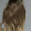 SUKRI Long Ombre Blonde Lace Front Synthetic Wig Long Straight Dirty Blonde Lace Wigs for Women Pre Plucked Middle Part HD Lace Fibre Wig for Women 26 Inch