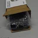 Eagle Business Card Box, Push-Button,Storage up to 550 Cards (Black, Medium)