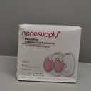 Nenesupply Handsfree Wearable Breastmilk Collection Cara Cups Caracups Compatible with Spectra S1 S2 9 Plus Breast Pumps 24mm Silicone Flanges Replacement for Spectra Pump Parts 19 21mm Inserts