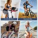 Bike Seat Cushion, Comfortable Bicycle Saddle Cover for Indoor and Outdoor Cycling, Padded Gel Cover for Exercise, Mountain & Road Bikes, Universal Fit for Peloton & Stationary Bikes