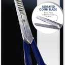 Four Paws Magic Coat Professional Series All-in-One Finishing Shears for Dogs, Dog Grooming Scissors, 1 Count