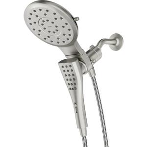 Moen Verso Chrome Round Rain Shower Head and Detachable Handshower Combination with Magnetix Docking System and 60-inch Metal Hose, 220C2