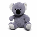 BJ TOY CO Stuffed Kolaha Plushie, Gray 