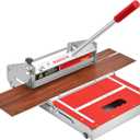 10mm Thick Floor Cutter - 13" Pro Vinyl Floor Cutter for LVP, LVT, WPC, SPC, PVC, VCT, Rigid Core Vinyl Flooring - Honing Stone Included - Manual Operation, No Electricity, No Noise