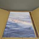 16x24 Picture Frame, Brown Poster Frame for Wall Mounting, 1 Pack