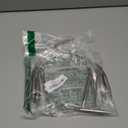 9 Pieces Size Marked US 0-15 Circular Knitting Needles Stainless Steel Knitting Needles Set for Beginner (16 Inch)